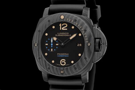 panerai luminor submersible 1950 carbotech watch